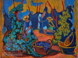 Маргіт Райх-Сельська (1903–1980) «Збір винограду» - artmuseum.org.ua